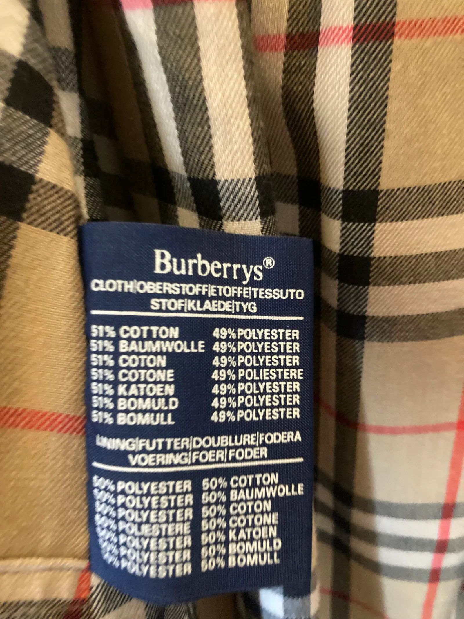 Burberry Burberry Trenchcoat Size US L / EU 52-54 / 3 - 3 Thumbnail
