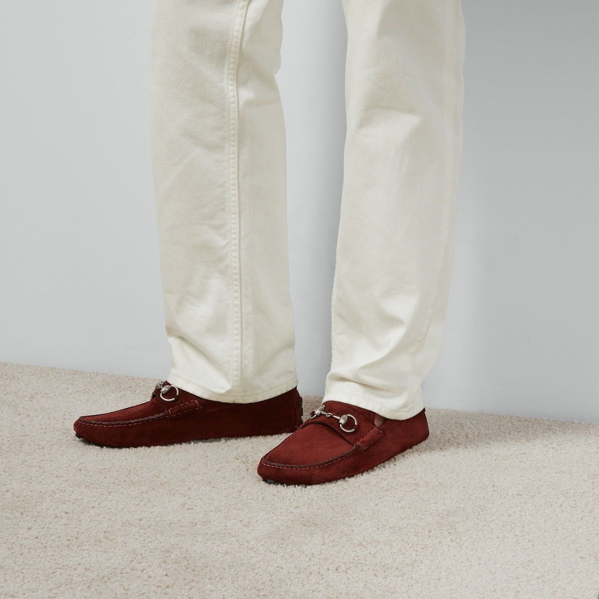 Gucci Gucci Horsebit Suede Drivers SIZE 7 Size ONE SIZE - 4 Thumbnail