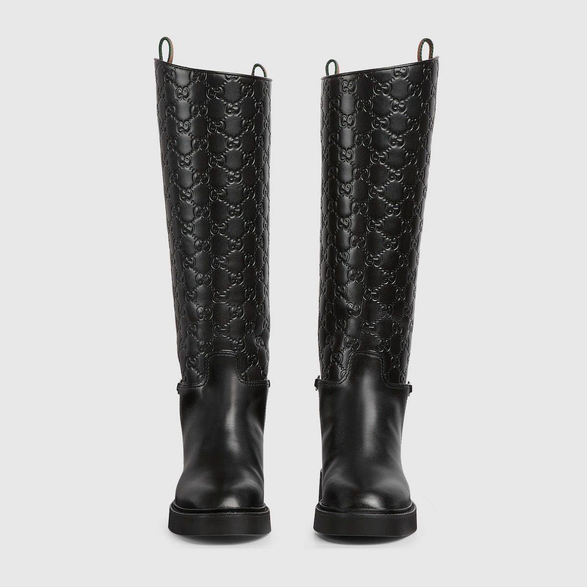 Gucci Gucci Slim Horsebit Web GG Ankle Boots SIZE 37 Size ONE SIZE - 3 Thumbnail