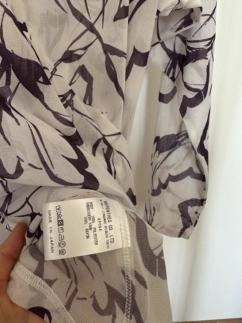 Needles Needles Sheer Chiffon Shirt - dmc Size US M / EU 48-50 / 2 - 4 Thumbnail