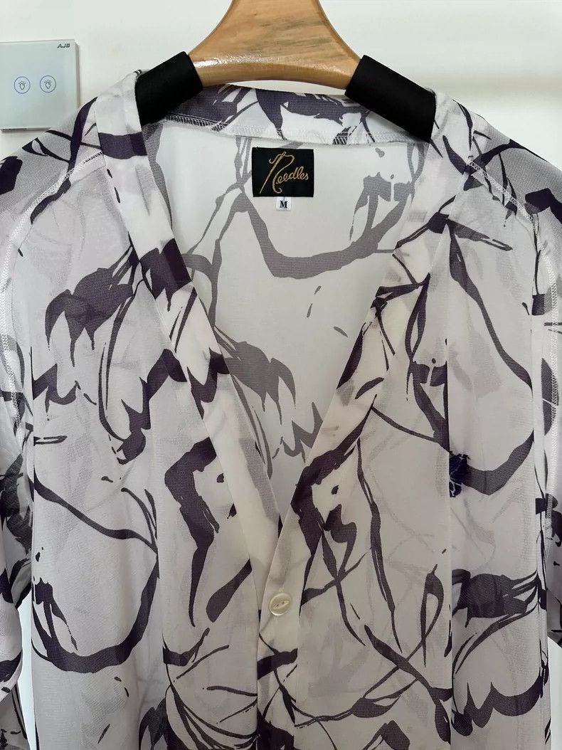 Needles Needles Sheer Chiffon Shirt - dmc Size US M / EU 48-50 / 2 - 2 Thumbnail