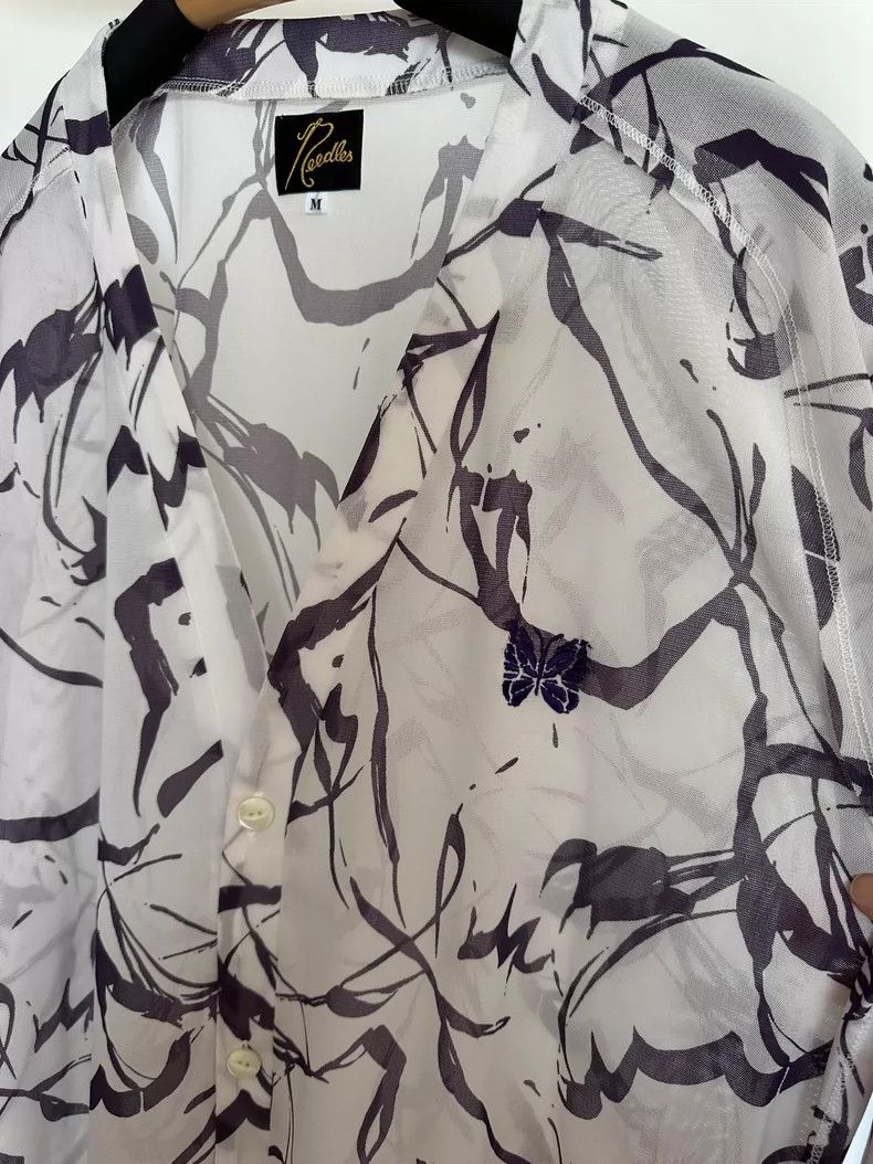 Needles Needles Sheer Chiffon Shirt - dmc Size US M / EU 48-50 / 2 - 3 Thumbnail