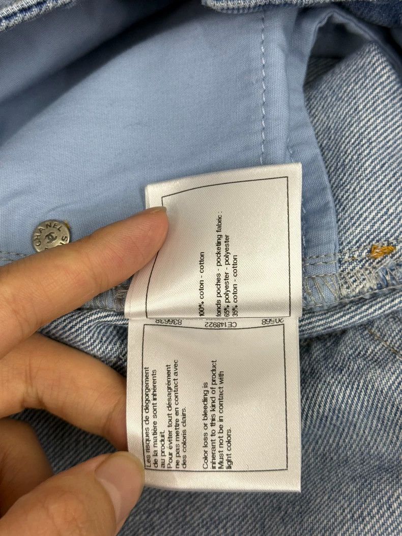 Chanel Chanel Pharrell Denim Shorts - dmc Size US 36 / EU 52 - 7 Thumbnail