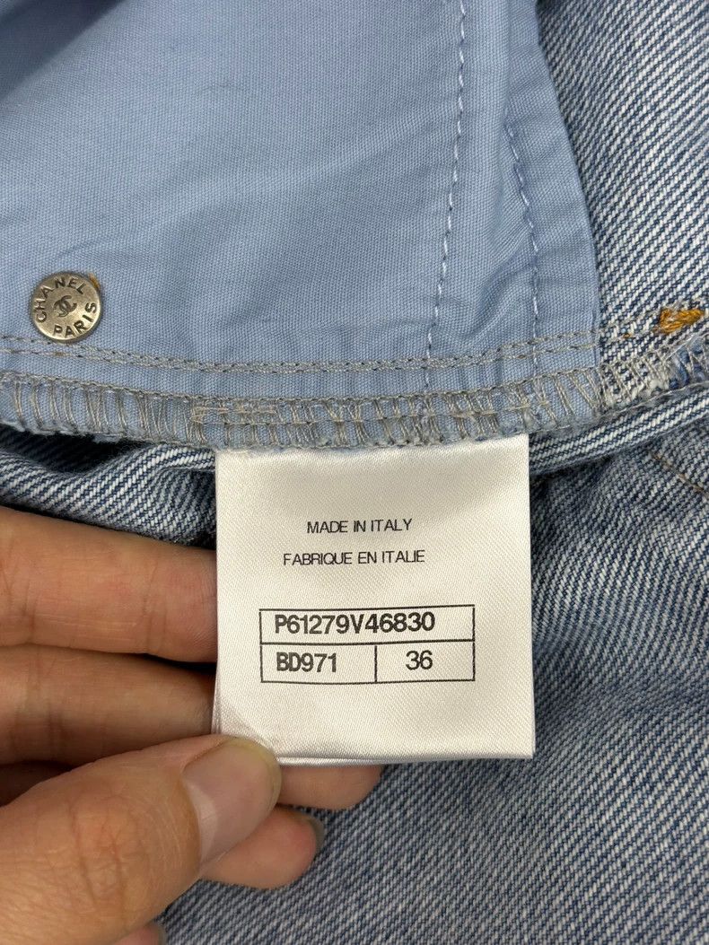 Chanel Chanel Pharrell Denim Shorts - dmc Size US 36 / EU 52 - 5 Thumbnail