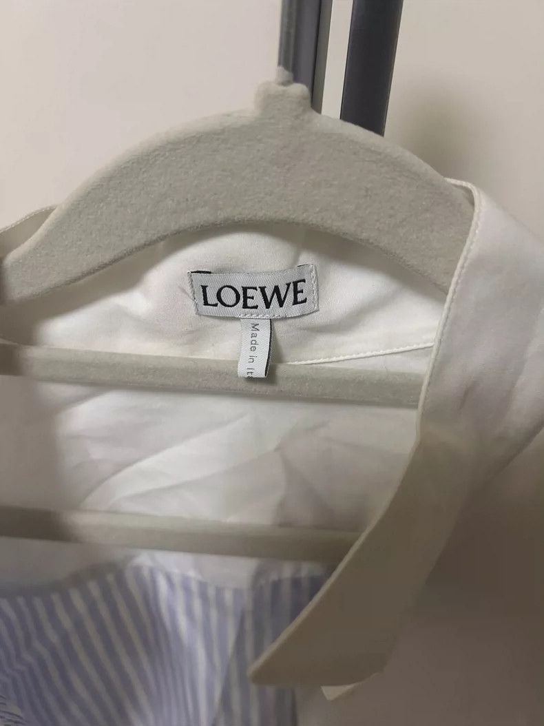Loewe Loewe Striped Patchwork Shirt - dmc Size US XS / EU 42 / 0 - 2 Thumbnail