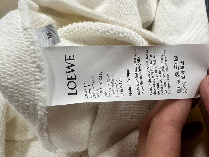Loewe LOEWE Embroidered Logo Sweatshirt M - dmc Size US M / EU 48-50 / 2 - 2 Thumbnail