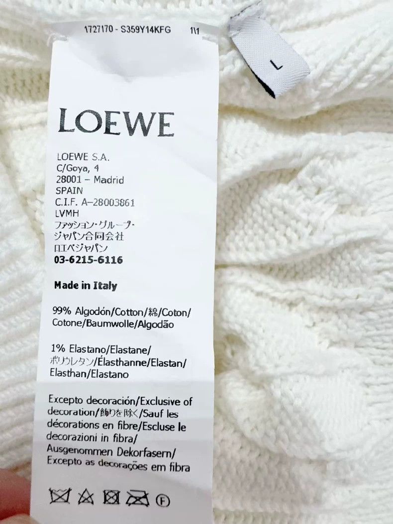 Loewe Loewe Embroidered Logo Sweater L - dmc Size US L / EU 52-54 / 3 - 6 Thumbnail