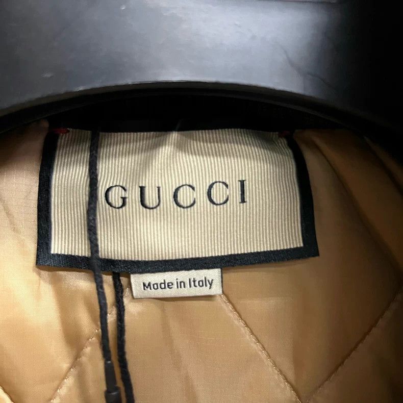 Gucci Gucci Brown Paneled Zip Jacket - dmc Size US S / EU 44-46 / 1 - 4 Thumbnail