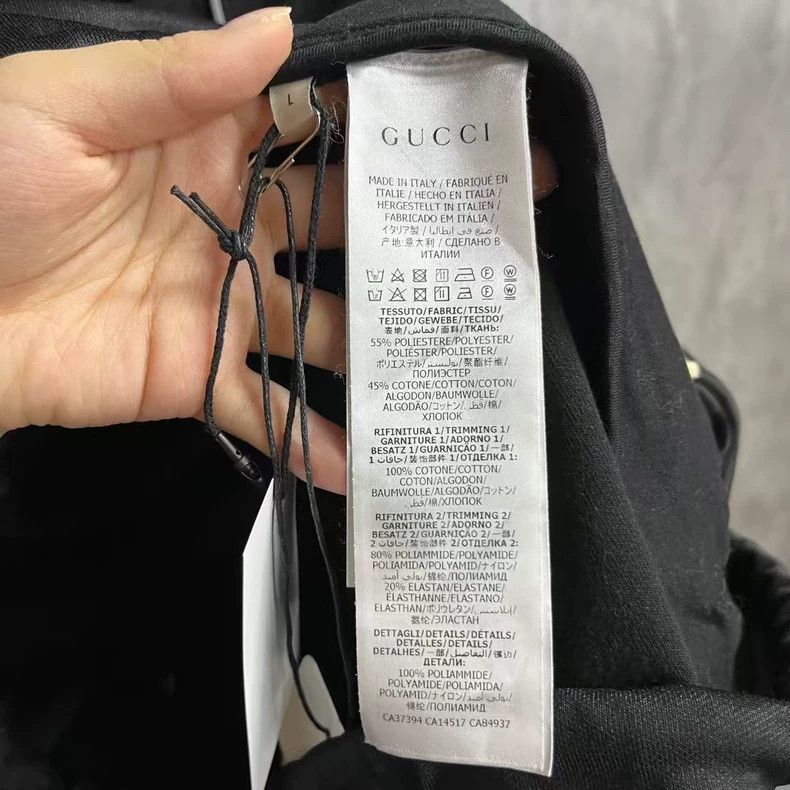 Gucci Gucci Black Logo Stripe Casual Jacket - dmc Size US L / EU 52-54 / 3 - 4 Thumbnail