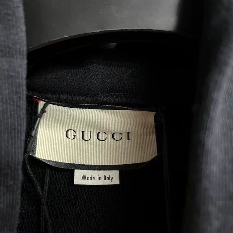 Gucci Gucci Black Statement Oversized Hoodie - dmc Size US XS / EU 42 / 0 - 3 Thumbnail