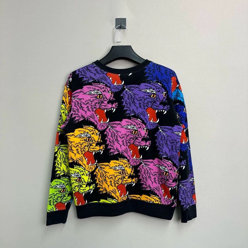 Gucci Gucci Tiger Head Print Sweatshirt - dmc Size US XS / EU 42 / 0 - 2 Thumbnail