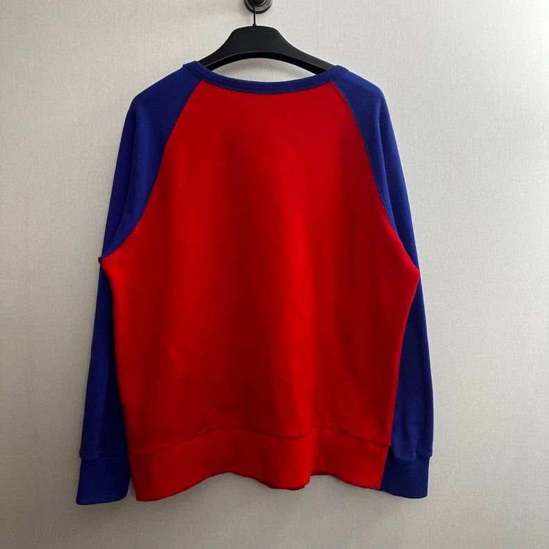 Gucci Gucci Red Blue Panel Sweatshirt L - dmc Size US L / EU 52-54 / 3 - 2 Thumbnail