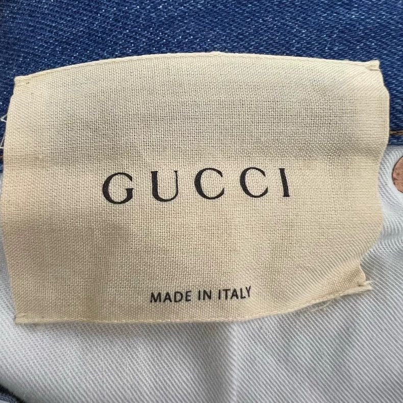 Gucci GUCCI Floral Embroidered Flare Jeans - dmc Size US 27 - 4 Thumbnail