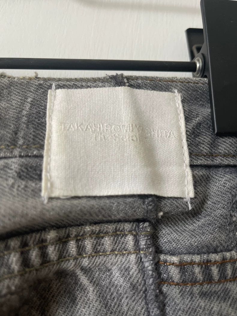 Takahiromiyashita The Soloist. Takahiromiyashita The Soloist Black Patchwork Denim Jeans - dmc Size US 30 / EU 46 - 2 Thumbnail
