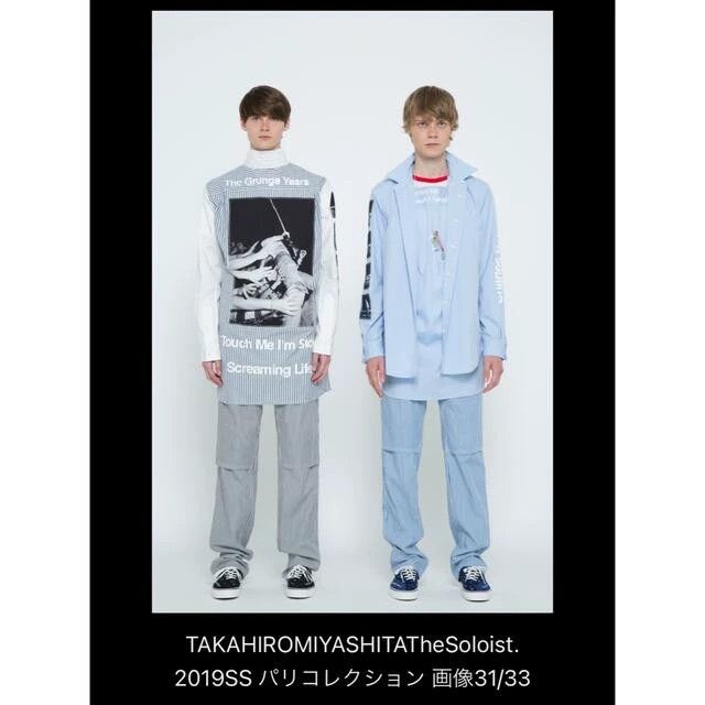 Takahiromiyashita The Soloist. TAKAHIROMIYASHITATheSoloist 19SS Portrait Band Shirt - dmc Size US M / EU 48-50 / 2 - 5 Thumbnail