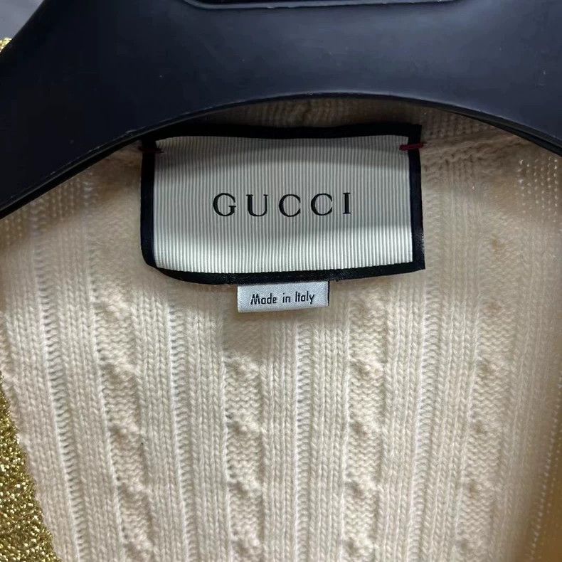 Gucci Gucci Cream Cable Knit Long Cardigan - dmc Size US XS / EU 42 / 0 - 3 Thumbnail