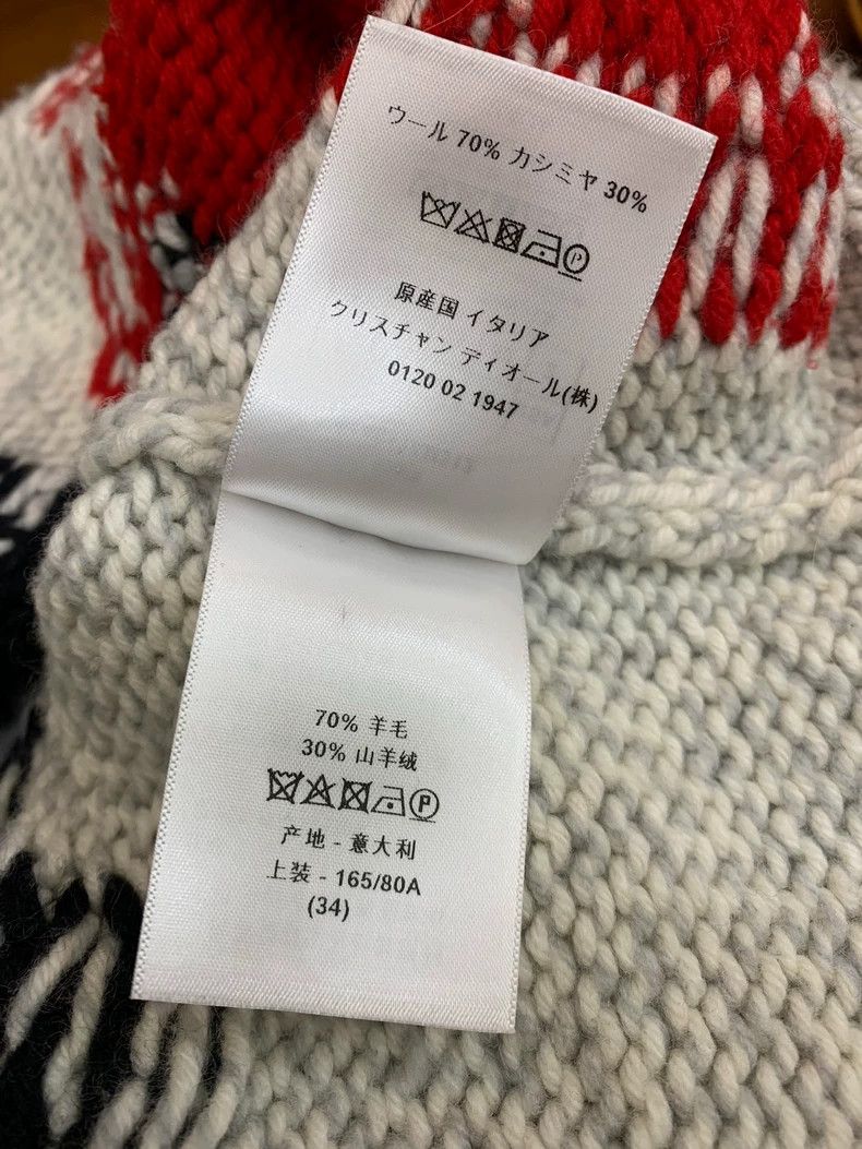 Dior Dior Rodeo Logo Cashmere Sweater - dmc Size US XS / EU 42 / 0 - 7 Thumbnail