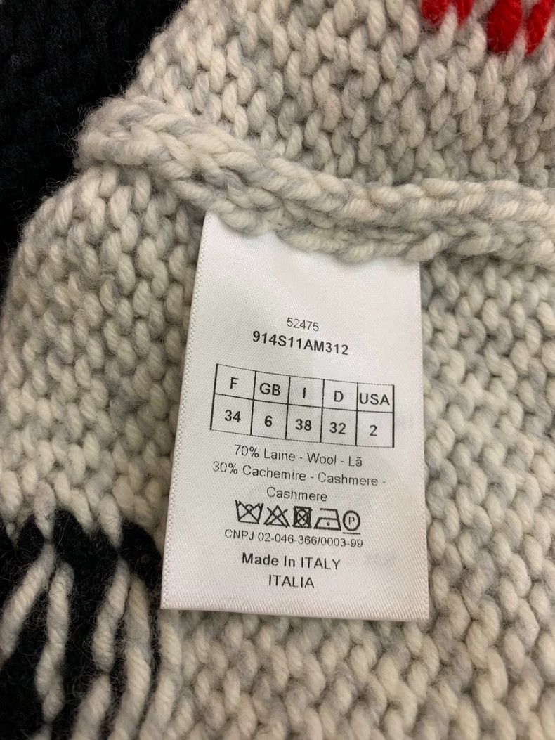 Dior Dior Rodeo Logo Cashmere Sweater - dmc Size US XS / EU 42 / 0 - 6 Thumbnail