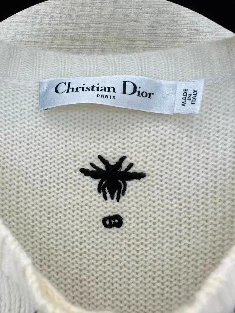 Dior Dior Star Embroidery Cashmere Sweater - dmc Size US S / EU 44-46 / 1 - 4 Thumbnail
