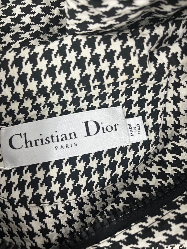 Dior Dior Houndstooth Windbreaker Coat - dmc Size US XS / EU 42 / 0 - 4 Thumbnail