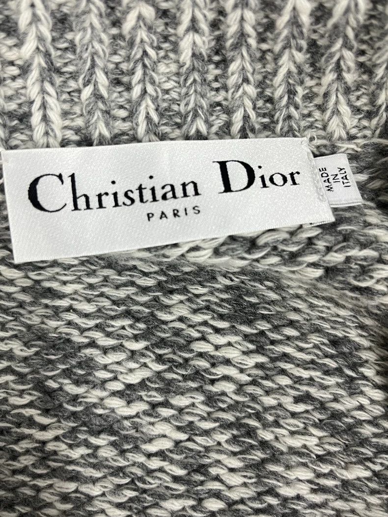Dior Dior Gray Collar Knit Cardigan - dmc Size US M / EU 48-50 / 2 - 3 Thumbnail