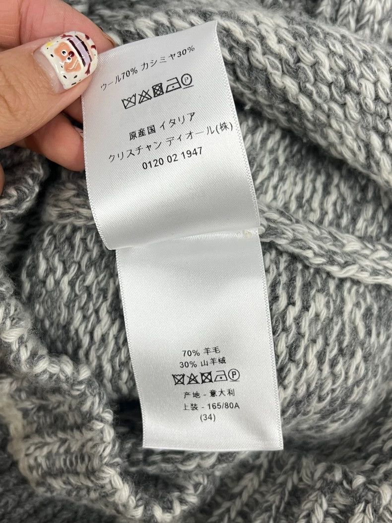 Dior Dior Gray Collar Knit Cardigan - dmc Size US M / EU 48-50 / 2 - 5 Thumbnail