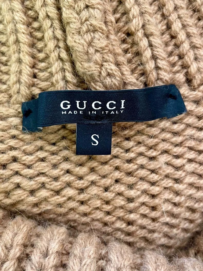 Gucci Gucci Double G Turtleneck Wool Cape Sweater S - dmc Size US S / EU 44-46 / 1 - 5 Thumbnail