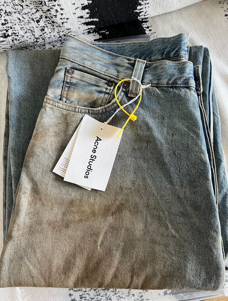 Vintage Acne Studios 2023 Mud-Dyed Denim Pants - dmc Size US 26 / EU 42 - 6 Thumbnail
