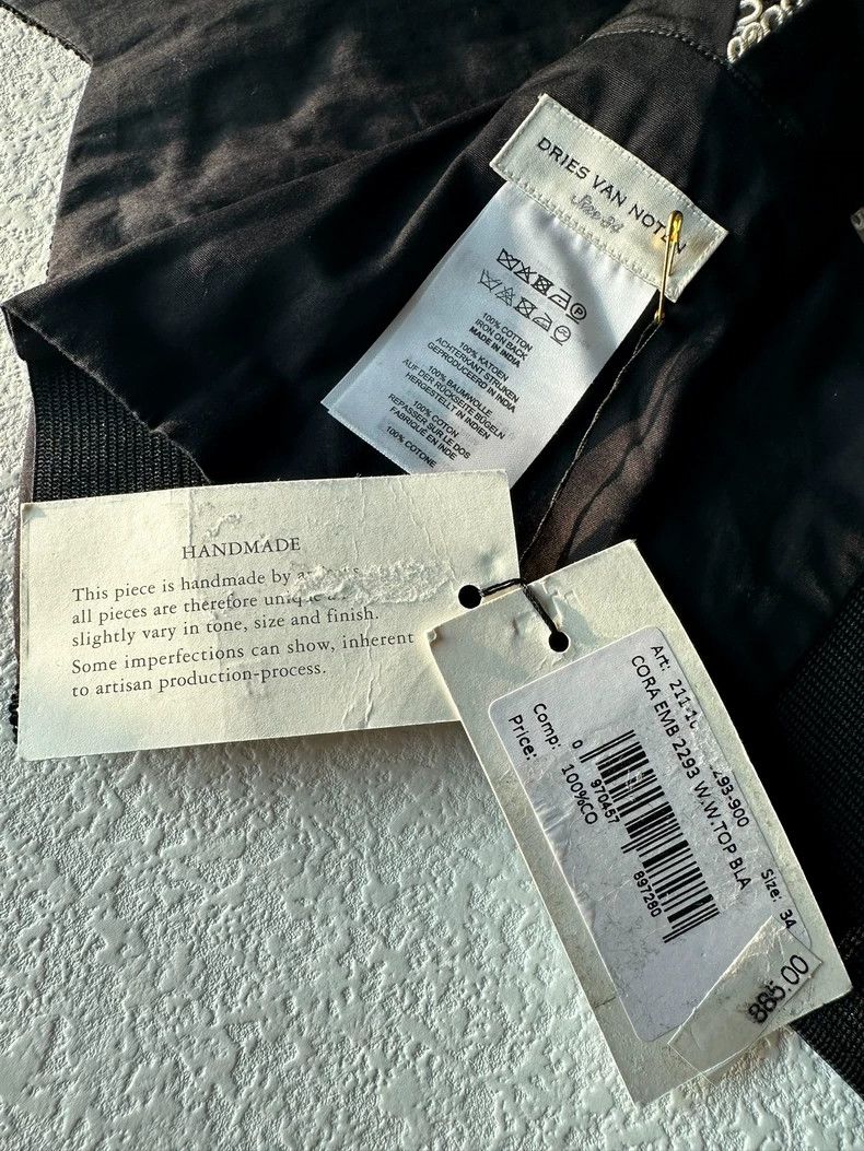 Dries Van Noten Dries van Noten 21ss Embroidered Vest - dmc Size US XS / EU 42 / 0 - 7 Thumbnail