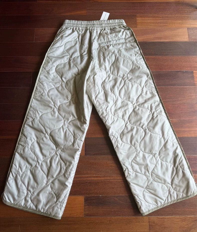 Dries Van Noten Dries Van Noten Military-Inspired Quilted Wide-Leg Pants - dmc Size US 34 / EU 50 - 3 Thumbnail