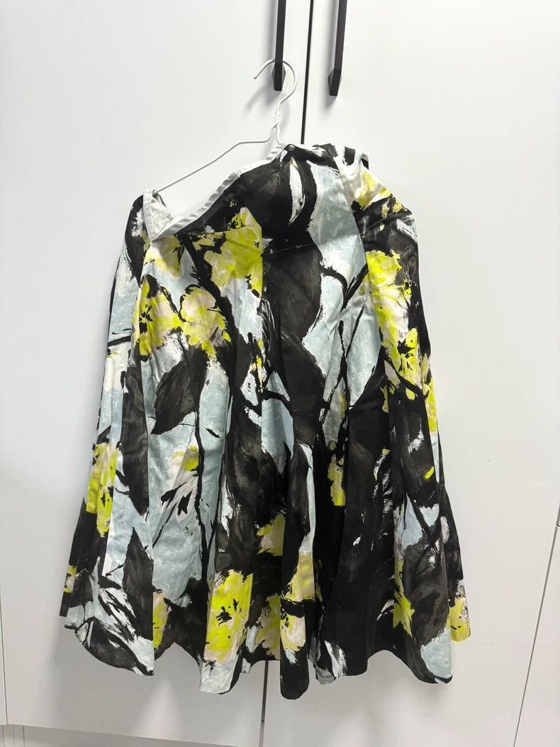 Dries Van Noten Dries Van Noten Floral Print Midi Skirt - dmc Size US 38 / EU 54 - 3 Thumbnail