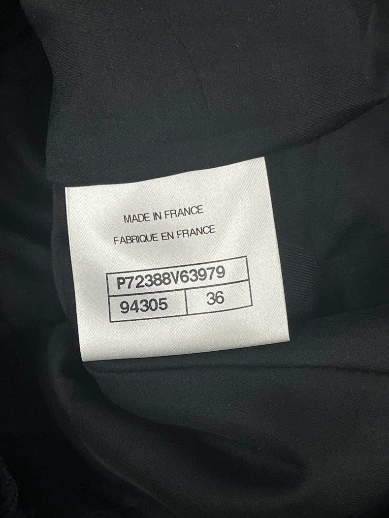 Chanel Chanel 22P Black Lapel Fringe Jacket - dmc Size US M / EU 48-50 / 2 - 5 Thumbnail