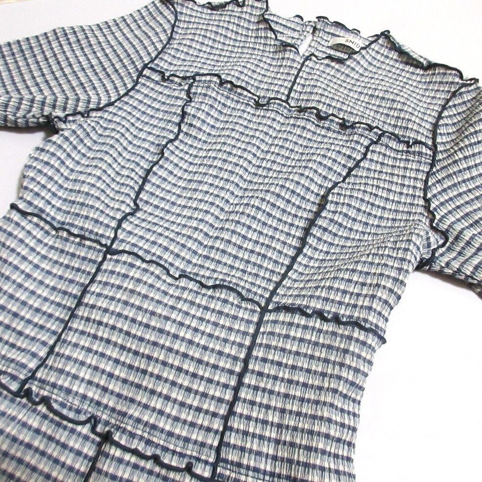 Other Other Snidel Gingham Mellow Dress Others Dresses SWCO242053 DUTY FREE for USA Size ONE SIZE - 8 Thumbnail