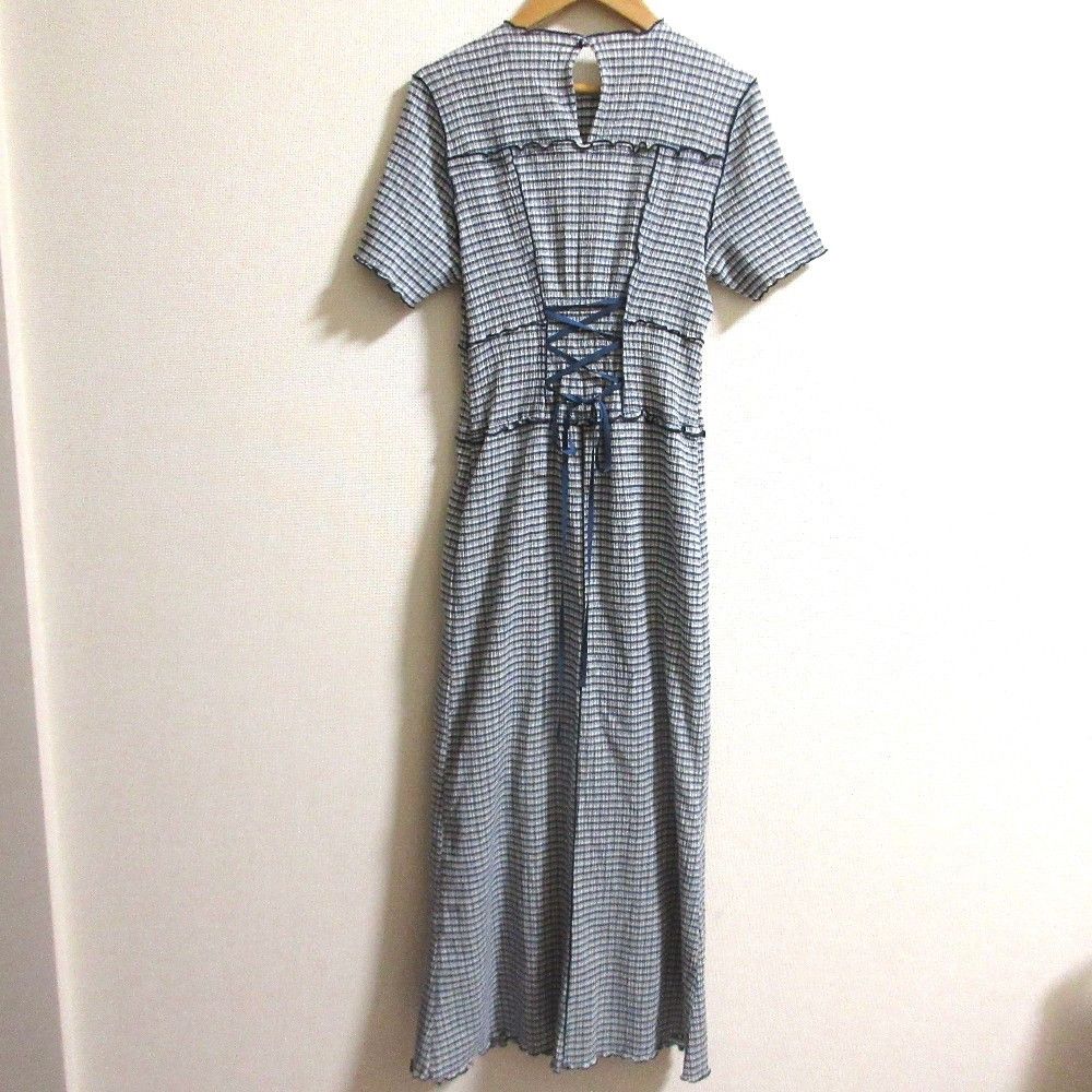 Other Other Snidel Gingham Mellow Dress Others Dresses SWCO242053 DUTY FREE for USA Size ONE SIZE - 2 Thumbnail