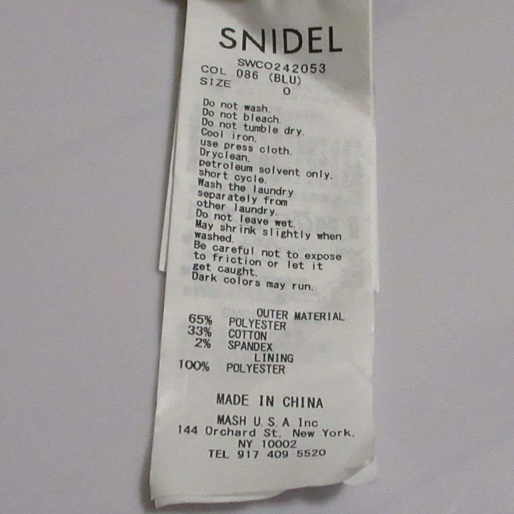 Other Other Snidel Gingham Mellow Dress Others Dresses SWCO242053 DUTY FREE for USA Size ONE SIZE - 11 Thumbnail