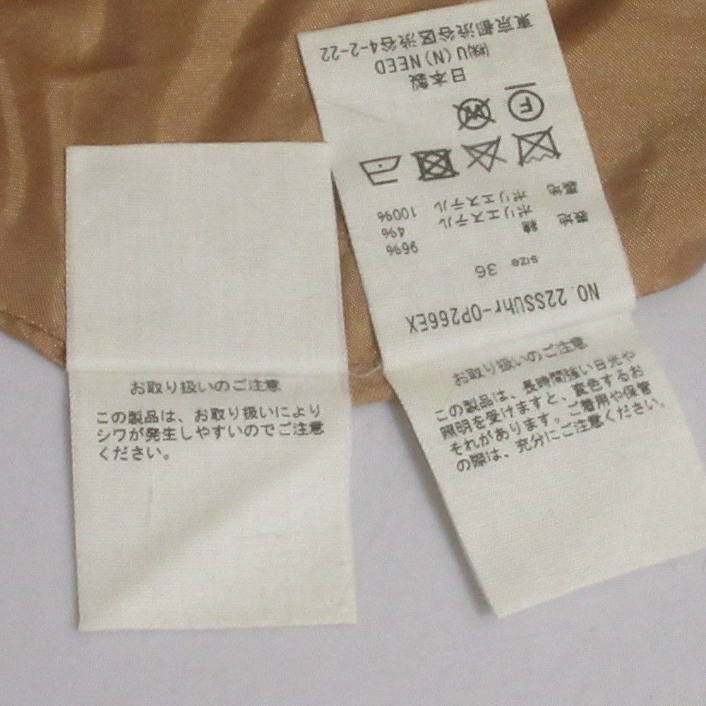 Other Other Uhr Check Dress Cotton Dresses 22SSUhr-OP266EX DUTY FREE for USA Size ONE SIZE - 10 Thumbnail