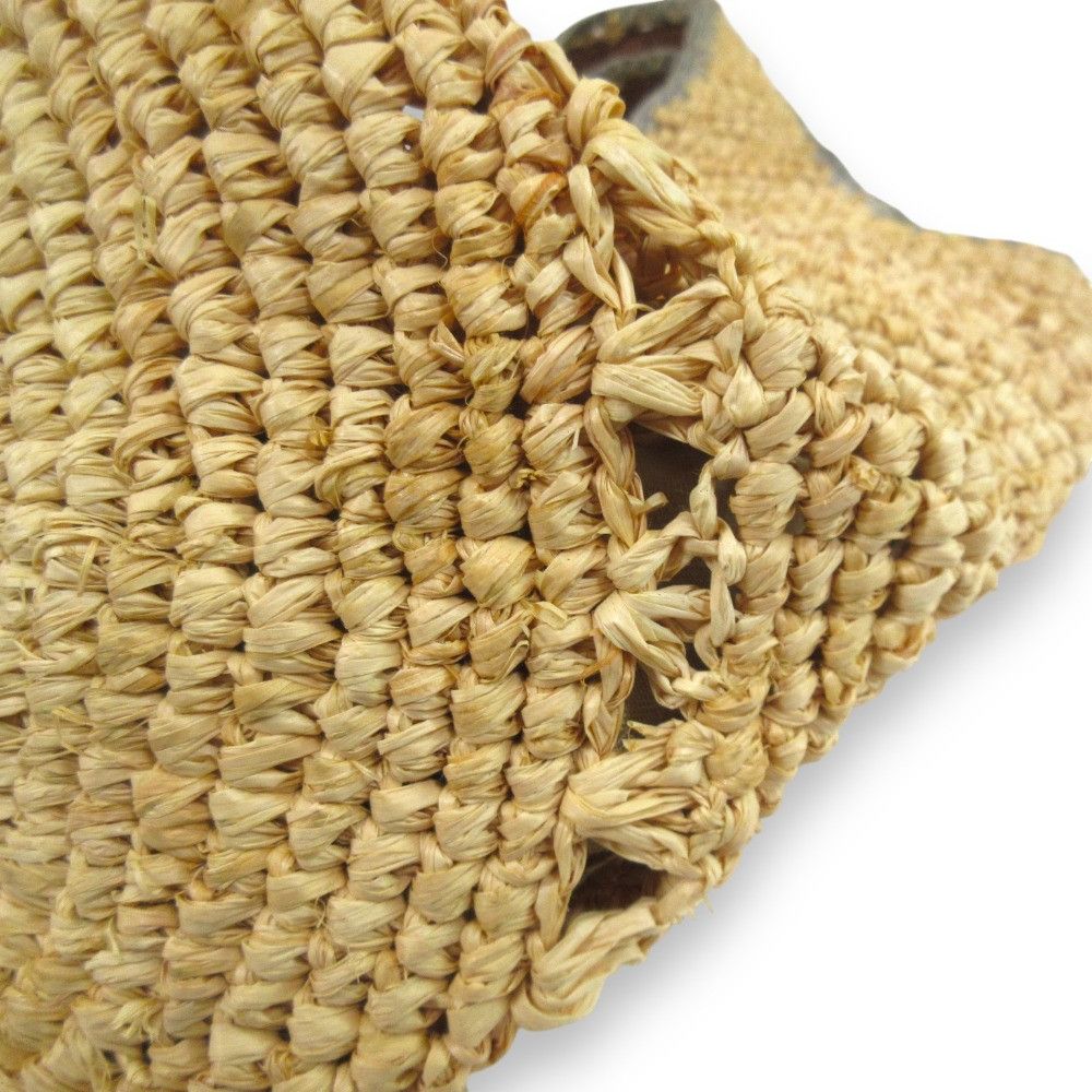 Other Other genten Crochet raffia Handbag Natural Material Tote Bag DUTY FREE for USA Size ONE SIZE - 11 Thumbnail