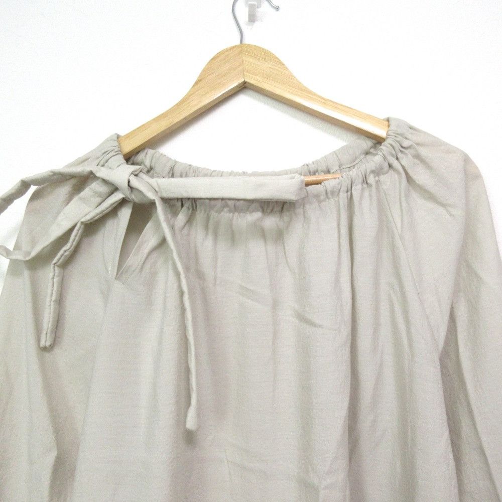 Other Other SEEALL GATHER DRESS Silk Blend Dress Others Dresses SAW43 DR103 DUTY FREE for USA Size ONE SIZE - 3 Thumbnail
