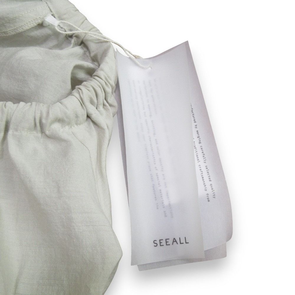 Other Other SEEALL GATHER DRESS Silk Blend Dress Others Dresses SAW43 DR103 DUTY FREE for USA Size ONE SIZE - 7 Thumbnail