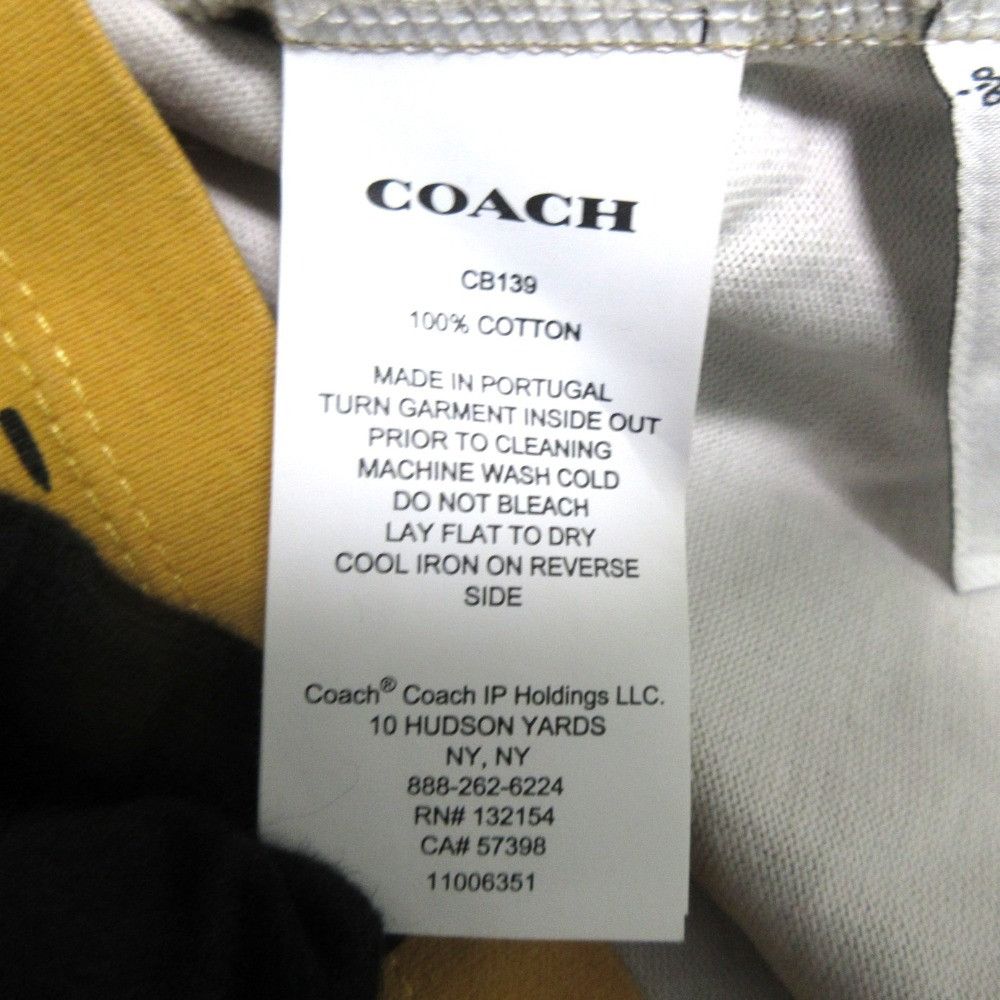 Coach Coach Coach Trompe L'oeil Buckle Dress Cotton Dresses CB139 DUTY FREE for USA Size ONE SIZE - 10 Thumbnail