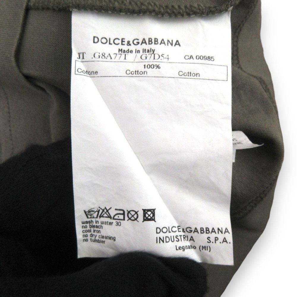 Dolce & Gabbana Dolce & Gabbana Dolce&Gabbana V-Neck T-Shirt Cotton T-Shirts DUTY FREE for USA Size ONE SIZE - 7 Thumbnail
