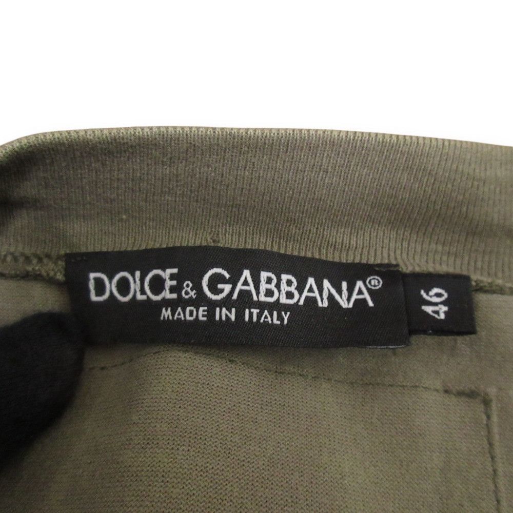 Dolce & Gabbana Dolce & Gabbana Dolce&Gabbana V-Neck T-Shirt Cotton T-Shirts DUTY FREE for USA Size ONE SIZE - 6 Thumbnail