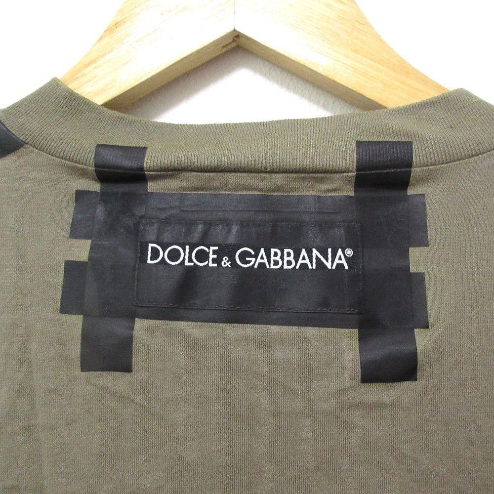 Dolce & Gabbana Dolce & Gabbana Dolce&Gabbana V-Neck T-Shirt Cotton T-Shirts DUTY FREE for USA Size ONE SIZE - 5 Thumbnail