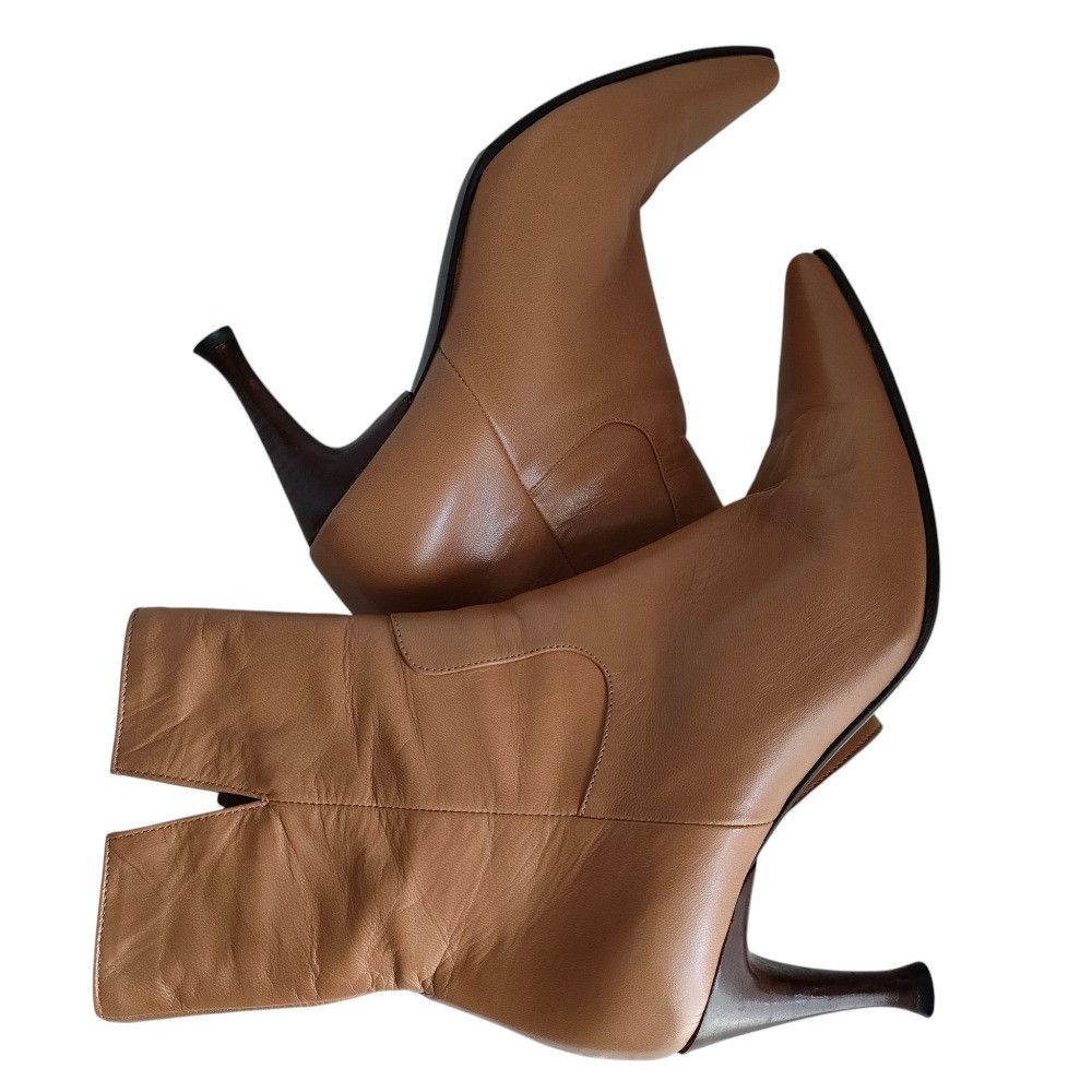 Other Other Sergio Rossi Leather Short Boots Leather Shoes DUTY FREE for USA Size ONE SIZE - 4 Thumbnail