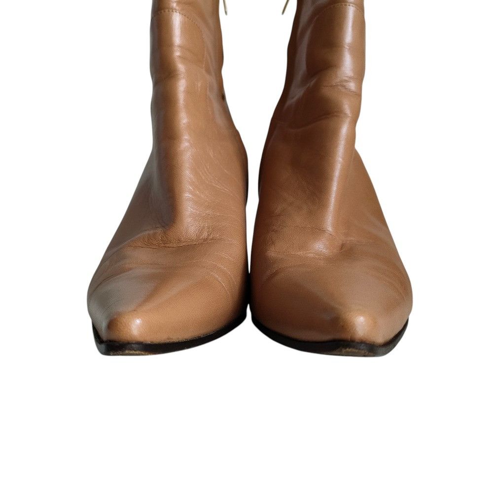 Other Other Sergio Rossi Leather Short Boots Leather Shoes DUTY FREE for USA Size ONE SIZE - 2 Thumbnail