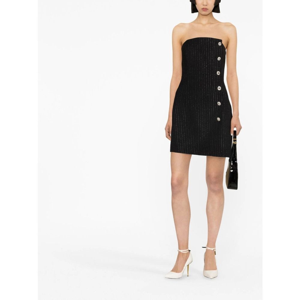 Alessandra Rich Alessandra Rich BLACK Dresses - Day Dresses Size XS / US 0-2 / IT 36-38 - 4 Thumbnail