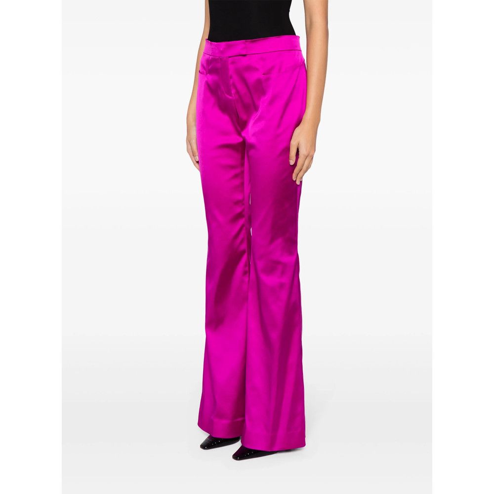 Tom Ford Tom Ford PURPLE Trousers - Flared Trousers Size 25" / US 0 / IT 36 - 4 Thumbnail