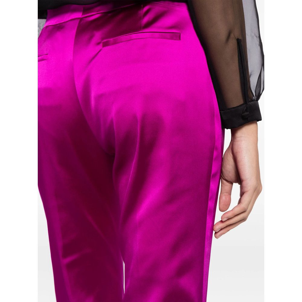 Tom Ford Tom Ford PURPLE Trousers - Flared Trousers Size 25" / US 0 / IT 36 - 3 Thumbnail