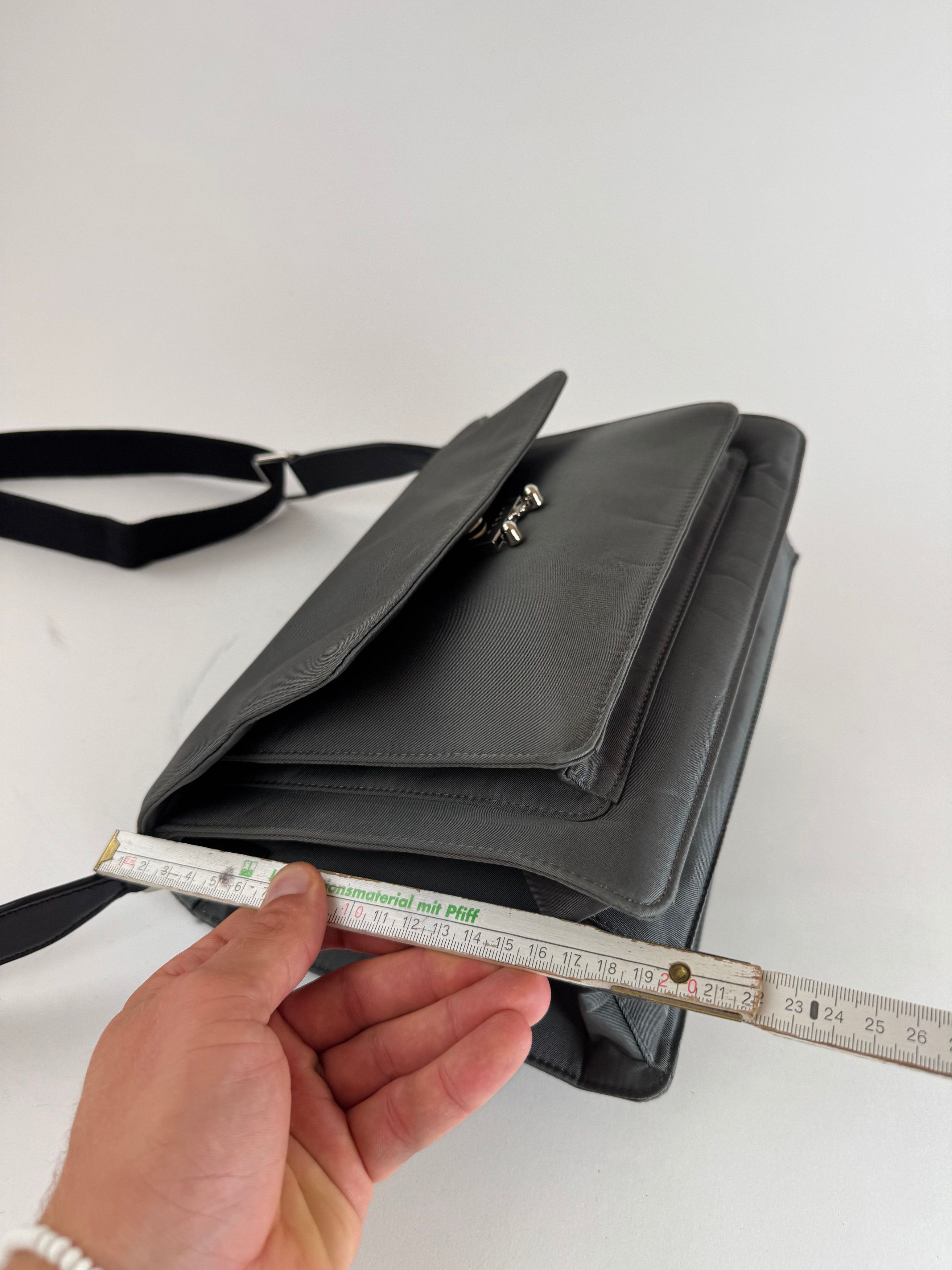 Marni Vintage 2way Trunk Bag Grey Black Size ONE SIZE - 12 Thumbnail