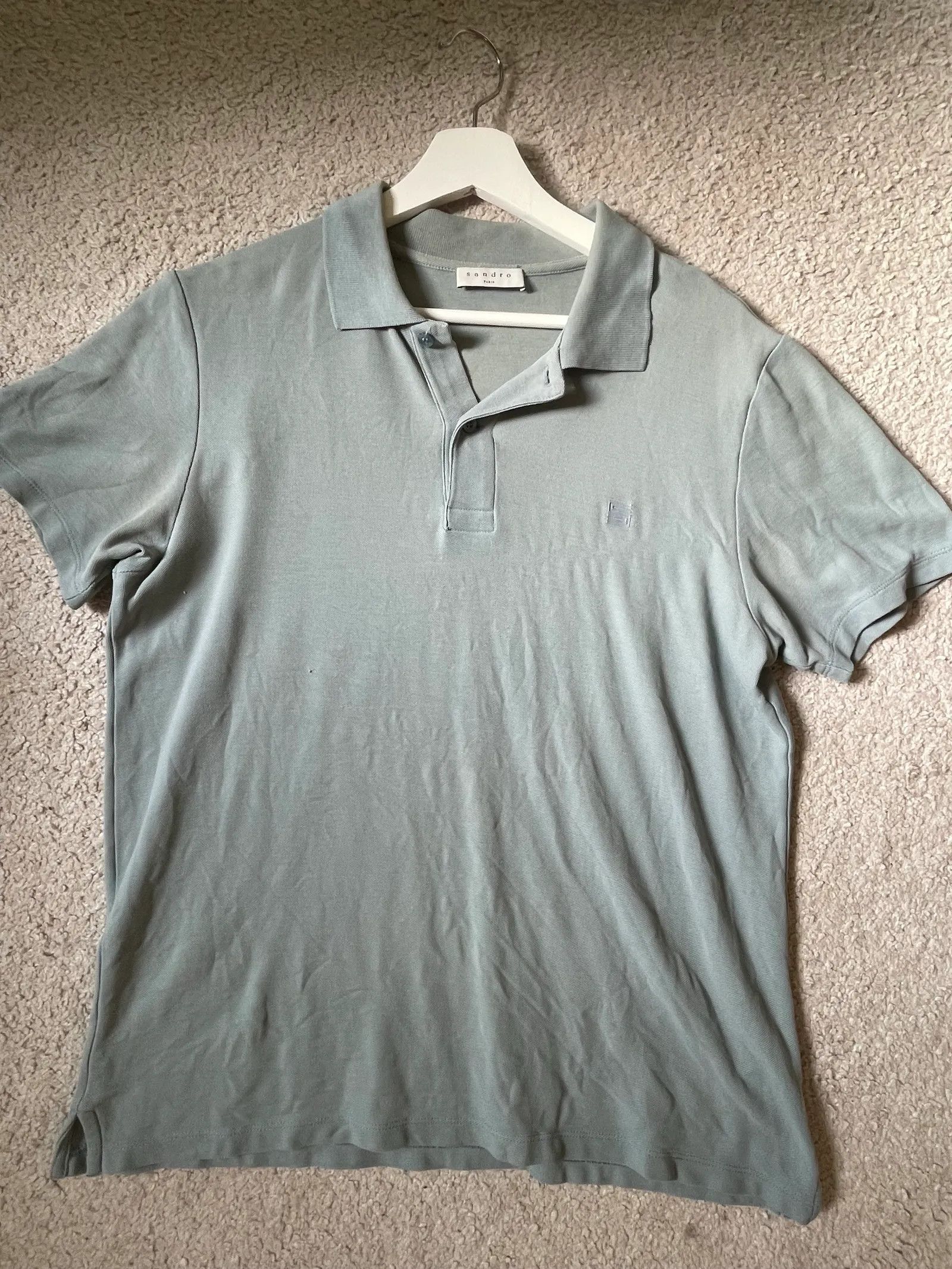 Sandro Sandro Short Sleeve Shirt Size US S / EU 44-46 / 1 - 4 Thumbnail